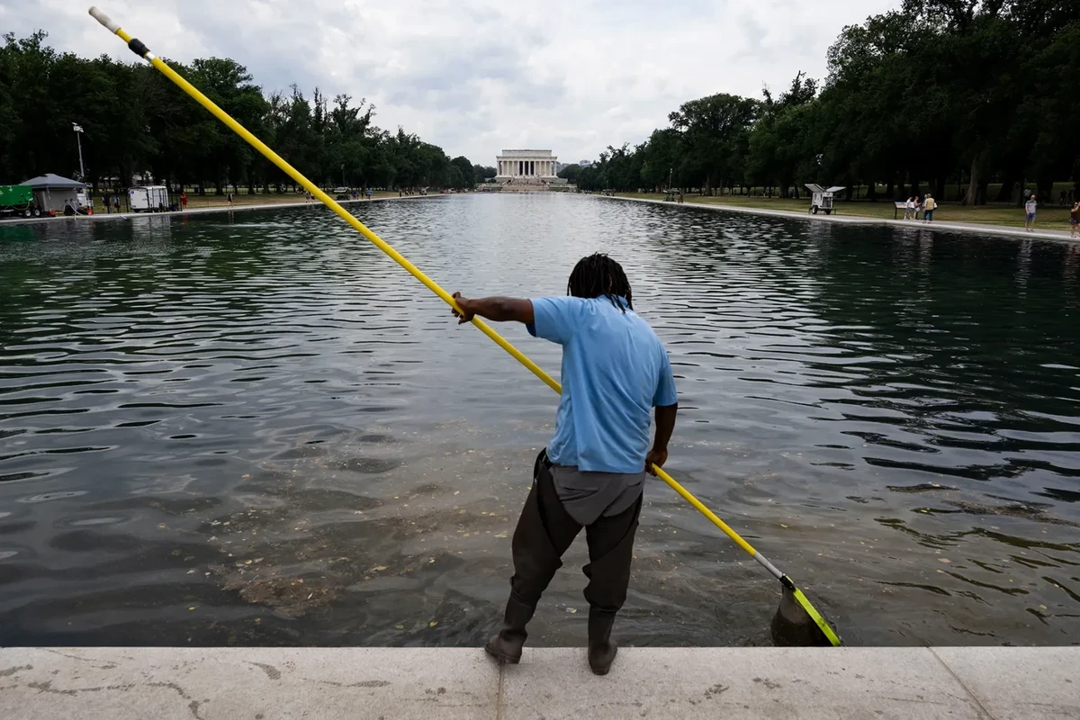 Shocker! Government Docs Show Trump’s Reflecting Pool Vandalism Claims Are Total BS