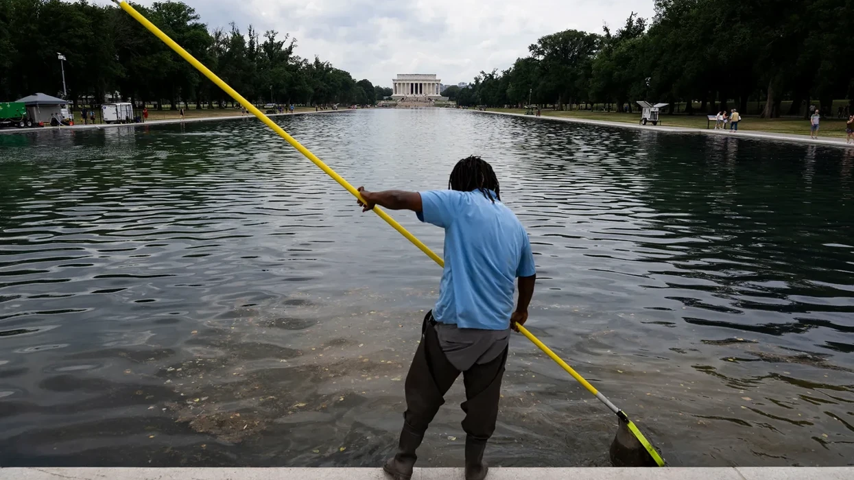 Shocker! Government Docs Show Trump’s Reflecting Pool Vandalism Claims Are Total BS