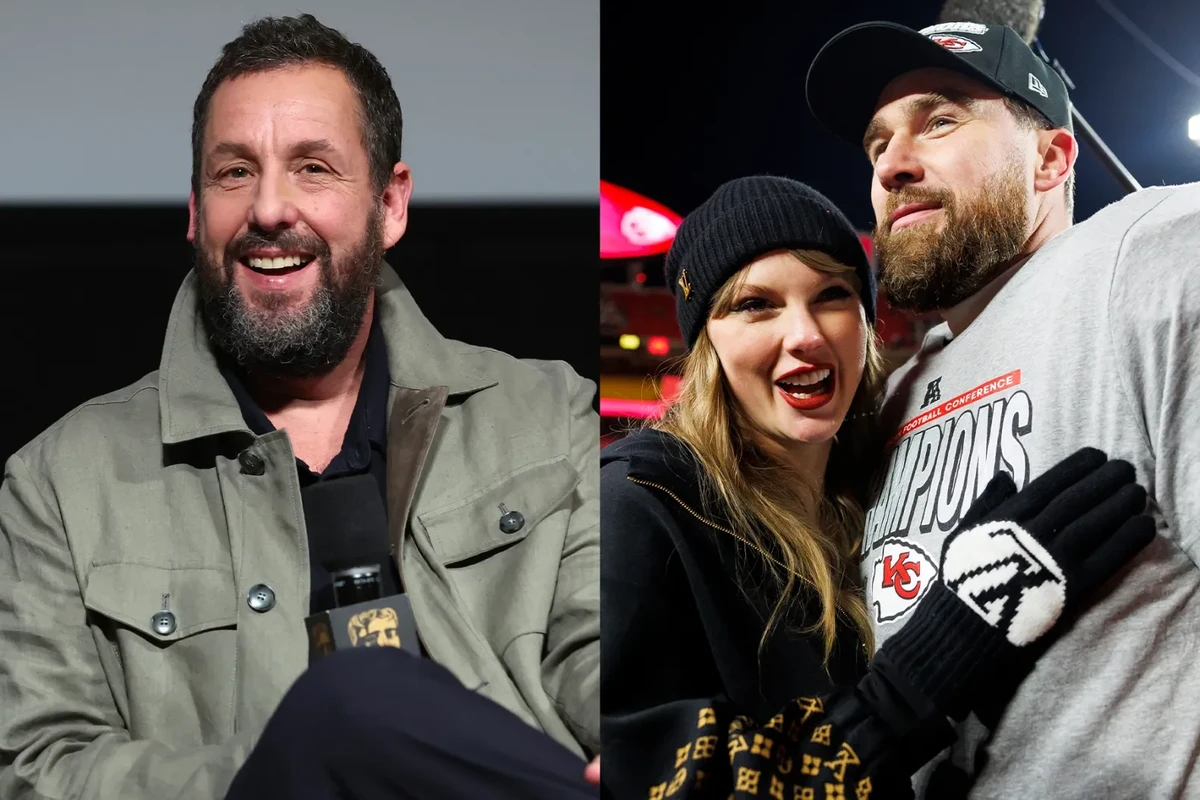 Adam Sandler’s Marital Advice to Taylor Swift and Travis Kelce: ‘Kiss Every Chance You Have’
