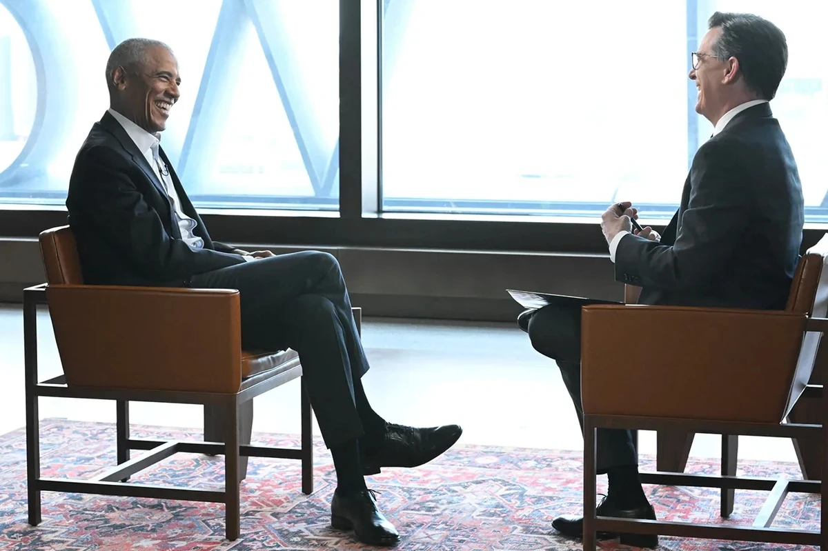 Barack Obama Suggests Stephen Colbert Would Be a Better President Than ‘Some Folks’