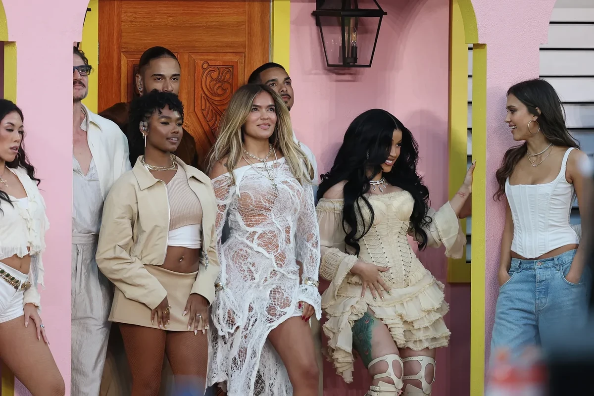 All the Celebrities Who Hung Out in La Casita During Bad Bunny’s Halftime Show