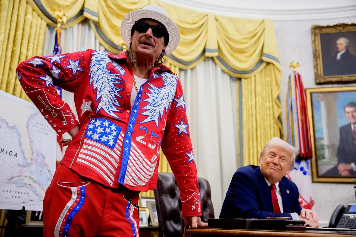 Kid Rock on Being Friends With Trump: It’s ‘A Front Row Seat to the Greatest Shit Show on Earth’