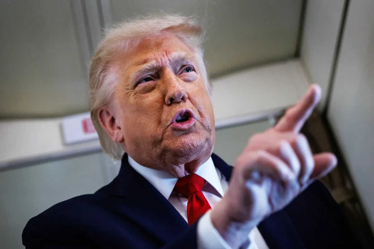 Trump Brings His Habit of Calling Black People Low IQ to the NBA Finals