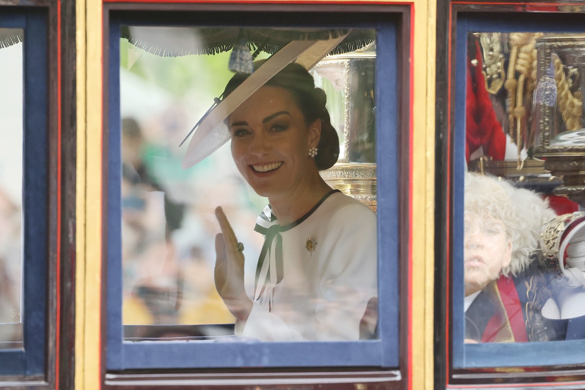 Kate Middleton Makes First Public Appearance in Months at King’s Birthday Parade