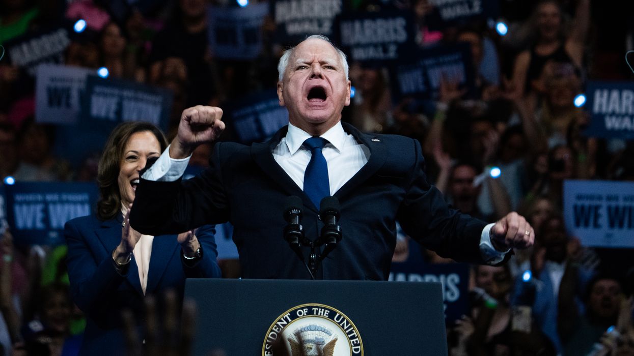 Harris Campaign Plans to Deploy Tim Walz as Her Anti-MAGA ‘Sledgehammer’