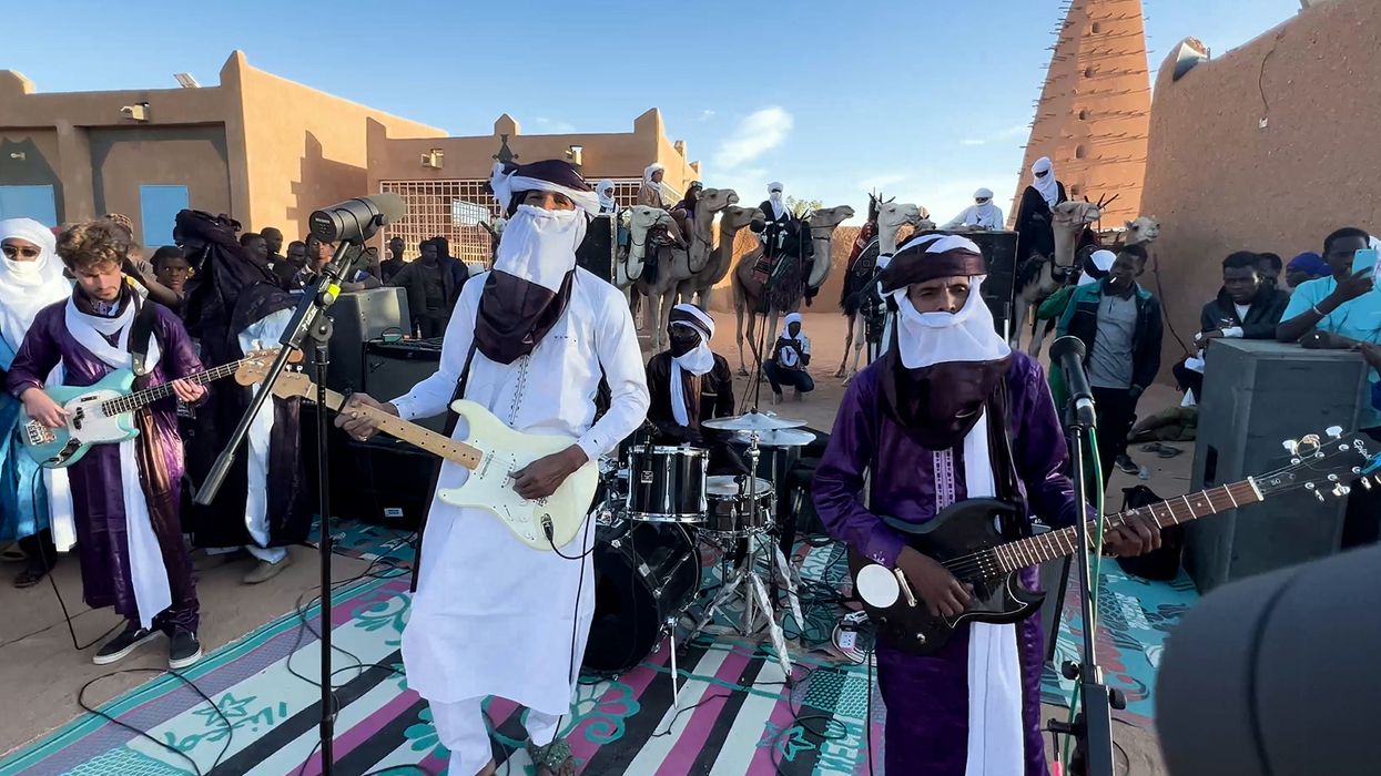 Join Men on Camels in Watching Mdou Moctar’s Stunning Concert in Niger
