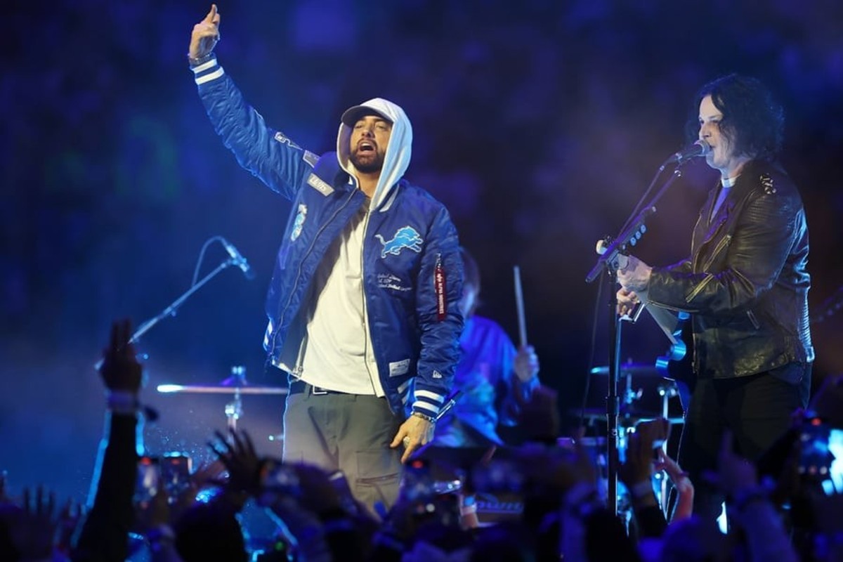 Eminem et Jack White partagent la scène pour la NFL