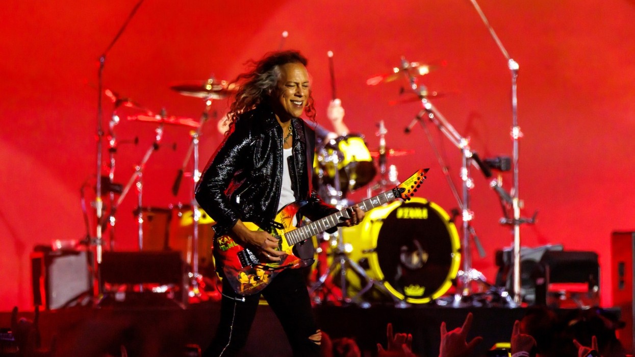 Karma: Metallica’s Kirk Hammett Falls Off Stage Days After Enraging Swifties