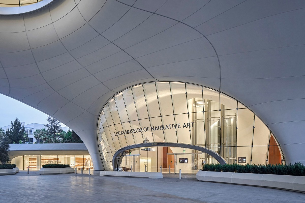 Lucas Museum of Narrative Art Opens With ‘Star Wars,’ Banksy, Whimsy, and Views Galore