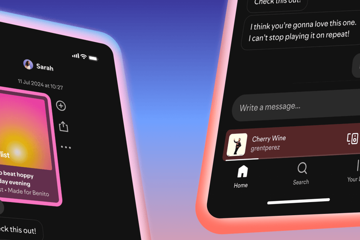 Spotify annonce une fonction «DM»