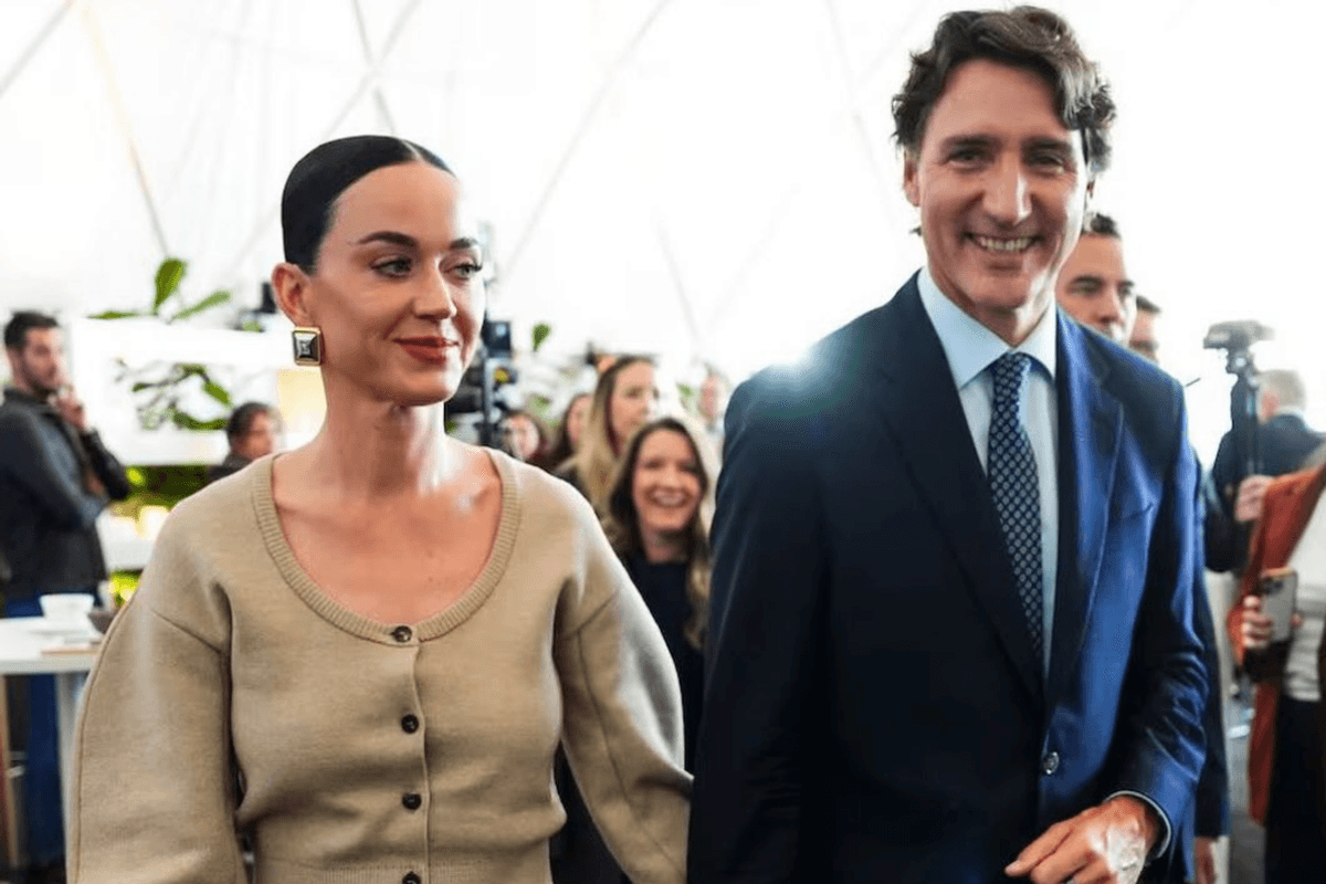 Katy Perry joins Trudeau and Carney in Davos