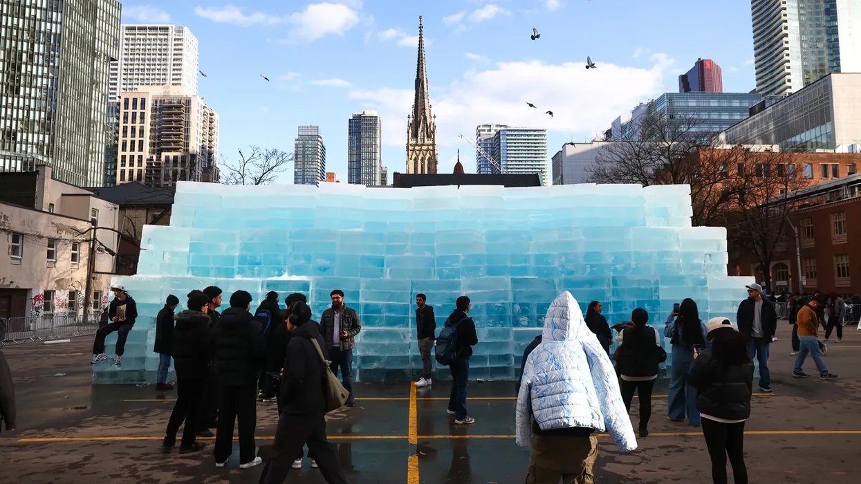 Drake’s Ice Installation Dismantled by Toronto Fire Services