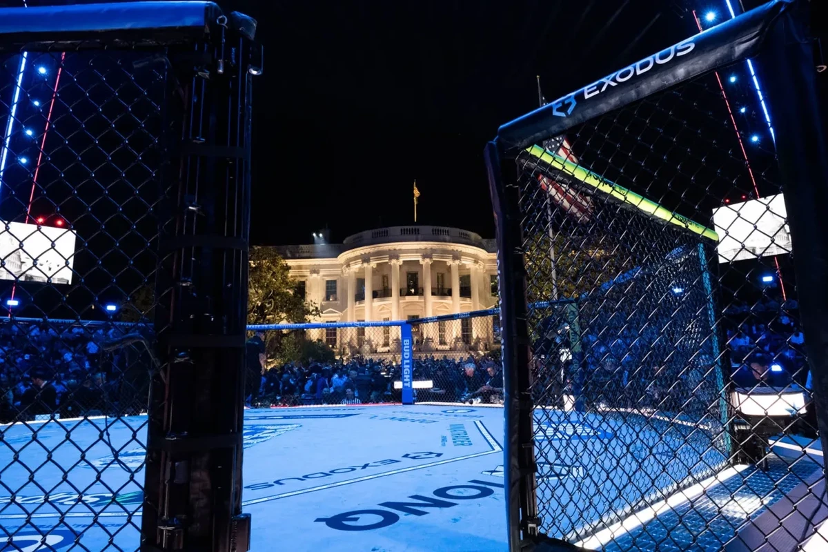The White House UFC Fight Was Donald Trump’s All-American Dream