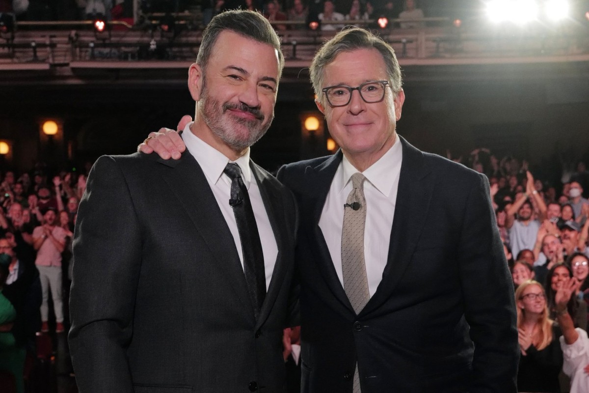Jimmy Kimmel to Air Rerun During Stephen Colbert’s Final Episode of ‘The Late Show’