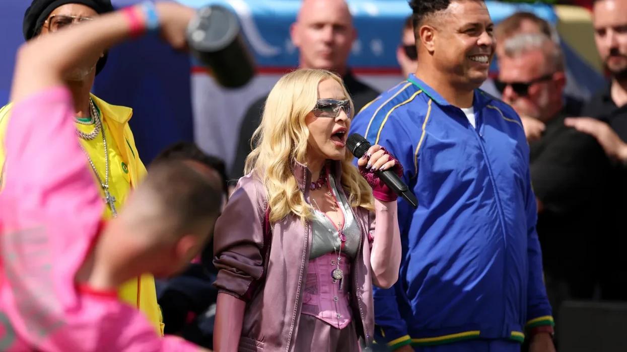No, Madonna Was Not in Trump’s Suite at the World Cup Final