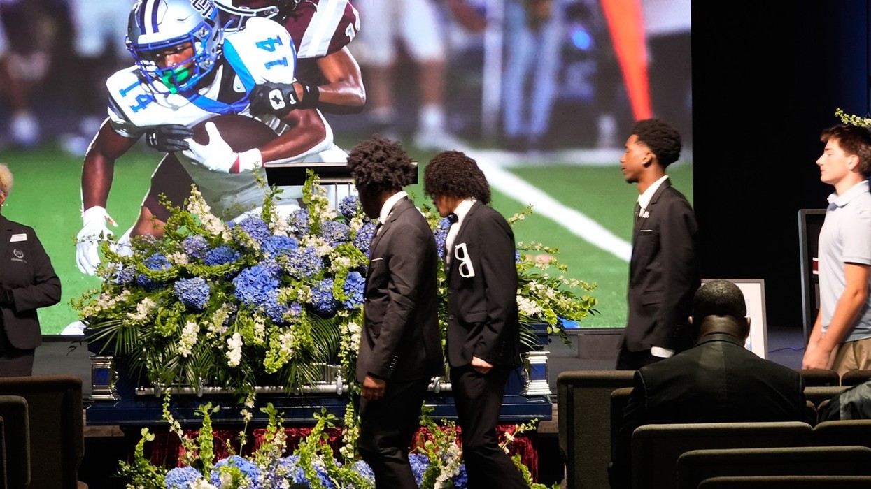 ‘Never Stop Saying His Name’: Nolan Wells’ Grieving Parents Speak At His Funeral